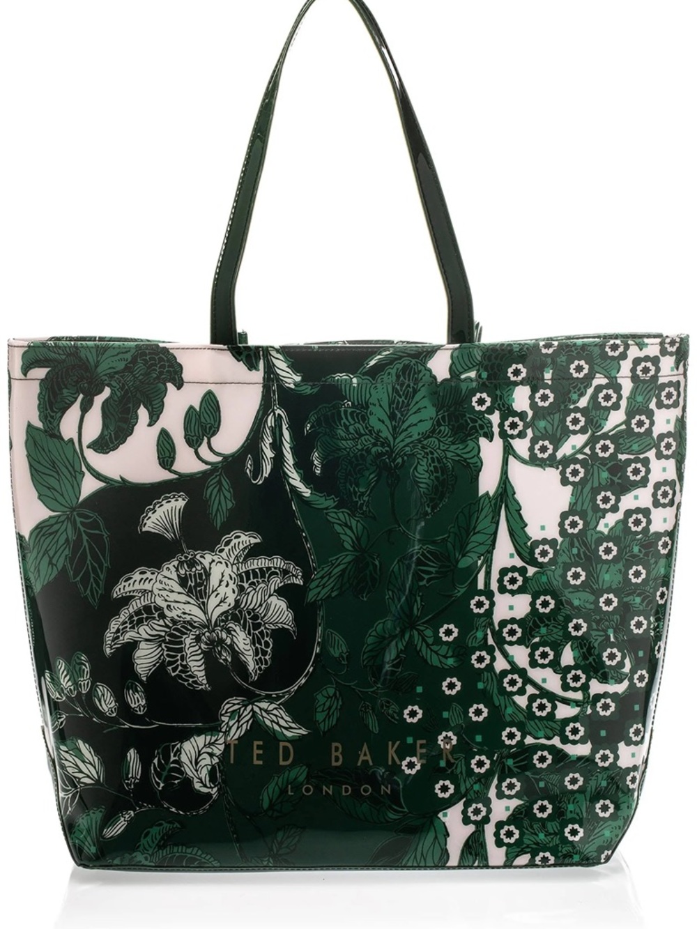 Ted Baker Rolocon Rococo Icon Tote in Green Turquoise - Picture 9 of 9